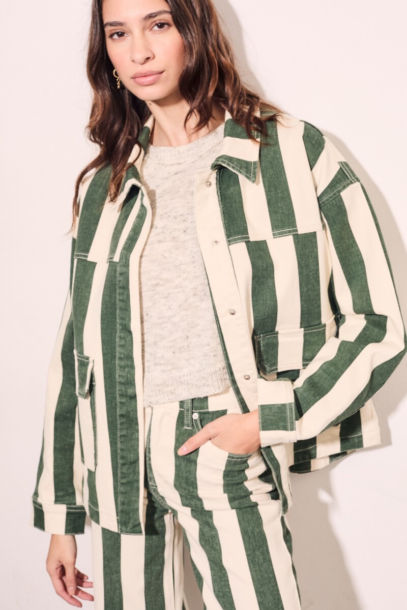 Sobrecamisa Rayas Safari