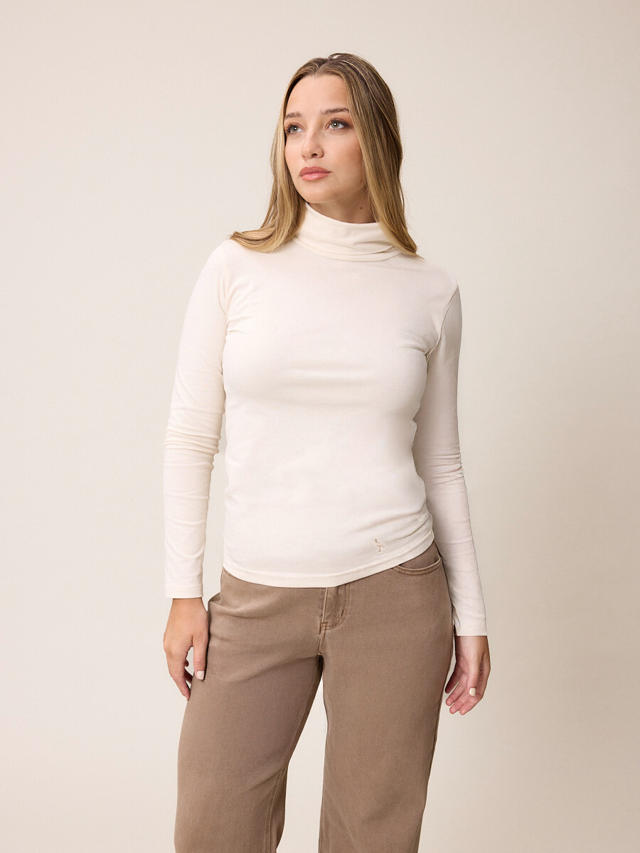 T-SHIRT M/L MUTORA POLANCO - Natural 