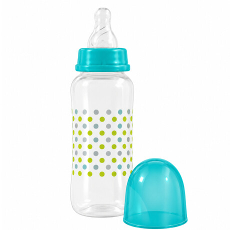 Mamadera True Decorada Silicona Redonda 0-6 Meses 250ml Mamadera True Decorada Silicona Redonda 0-6 Meses 250ml