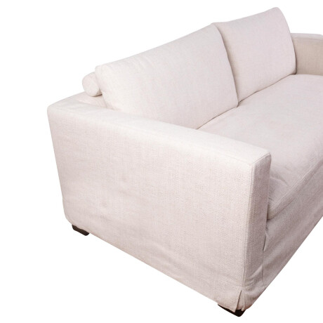 SOFÁ 3 CUERPOS TELA NATURAL-BEIGE NUNU NATURAL