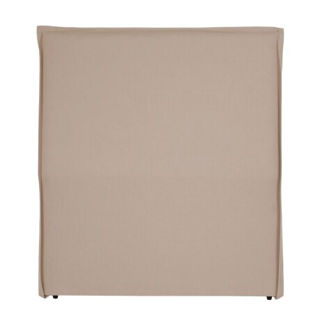 Respaldo Plaza y media tela natural - Beige Respaldo Plaza y media tela natural - Beige