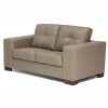 SOFA 100% CUERO - 2 CUERPOS - MODELO DOMINI - GRIS SOFA 100% CUERO - 2 CUERPOS - MODELO DOMINI - GRIS