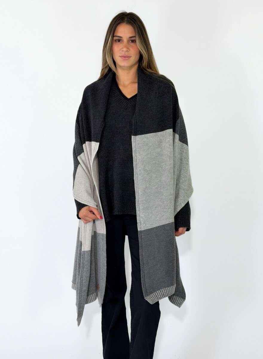 PASHMINA SIERRA - GRIS 