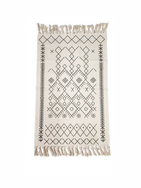 ALFOMBRA COTTON NEGRO