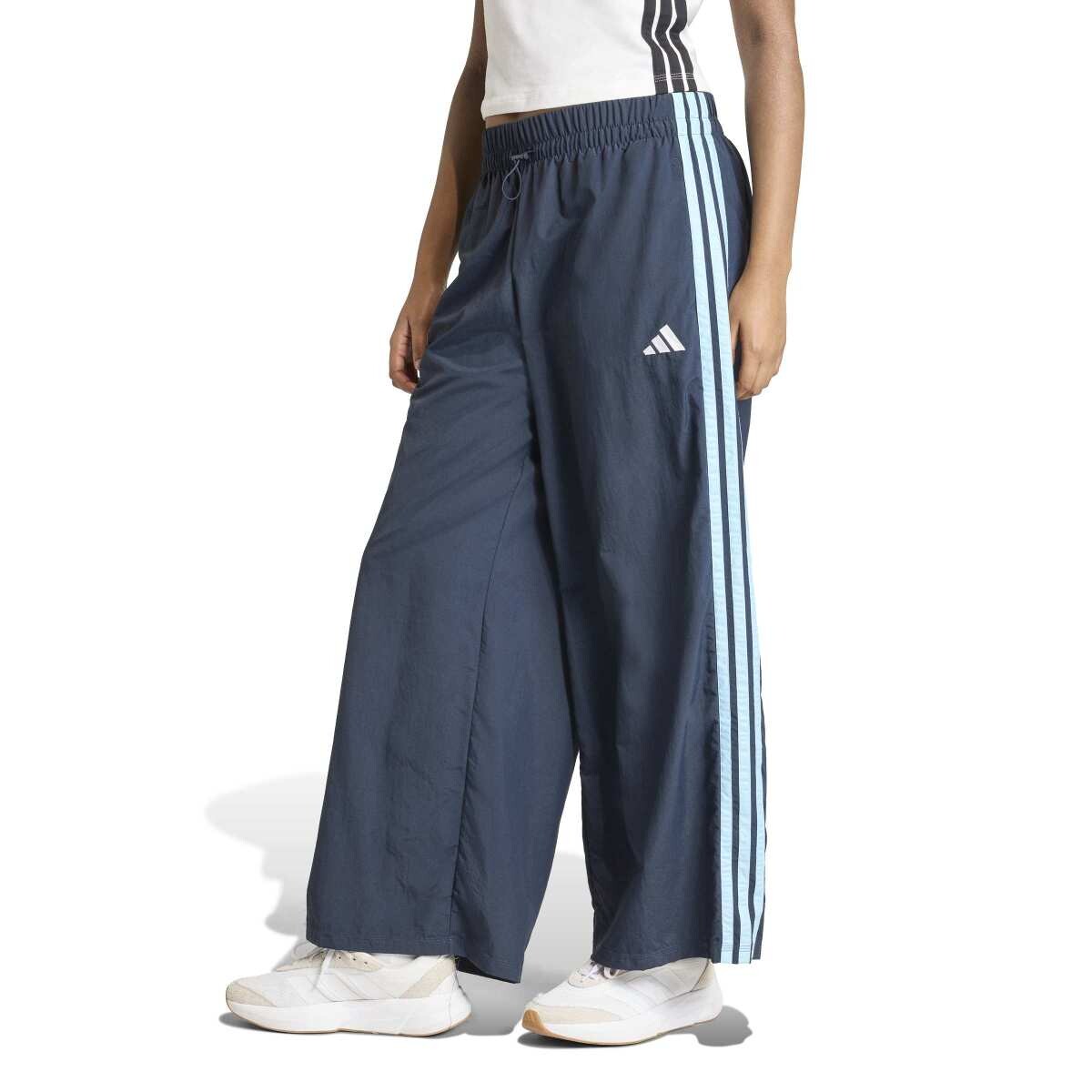 PANTALON ADIDAS W 3S WV MUJER KD9449 - Azul-celeste 