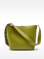 Bolso De Hombro Asa Con Tachuelas verde