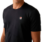 Fila Remera manga corta Flag Hombre - Negro Negro-Negro
