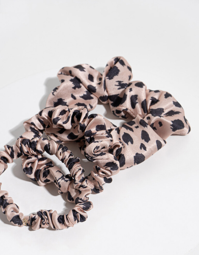 Skunzies Estampados Set De 3 Skunzies De Diferentes Tamaños - Estampado Animal Print
