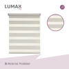 Cortina Roller Zebra Simple Lumax 1.6 X 1.6m Gran Calidad Beige