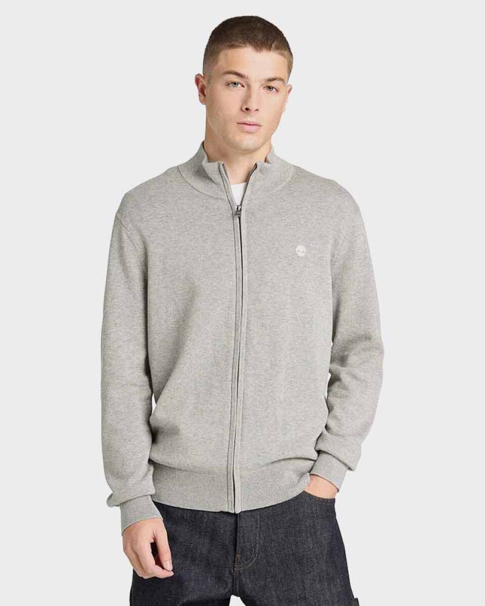 Poleron Cotton Full Zip Hombre - 4464 