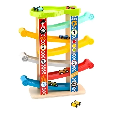 Tooky Toy Pista de Auto Deslizante Tooky Toy Pista de Auto Deslizante