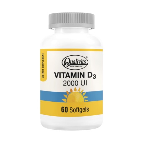 Vitamina D3 2000 UI 60 Tabs Qualivits Vitamina D3 2000 UI 60 Tabs Qualivits