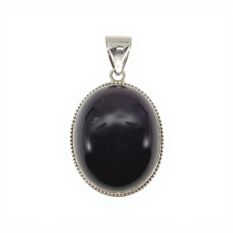 Dije Oval- Plata 925 - Amatista Imperial-CP4630 conpiedra