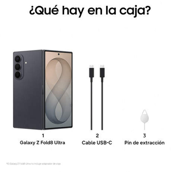 Samsung Galaxy Z Fold 8 Ultra 12/512gb 5g + Regalo NEGRO