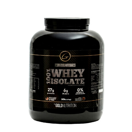 Whey Isolate 5lb Gold Nutrition Chocolate