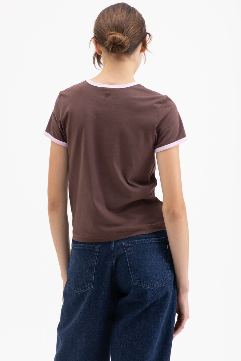 REMERA CHERRY Chocolate