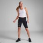 Light Speed Mid-Rise <br /> Compshort - Mujer Black/gold Reflective