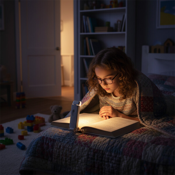 Luz Para Lectura Libros Led Portatil Recargable Nocturna Color Variante