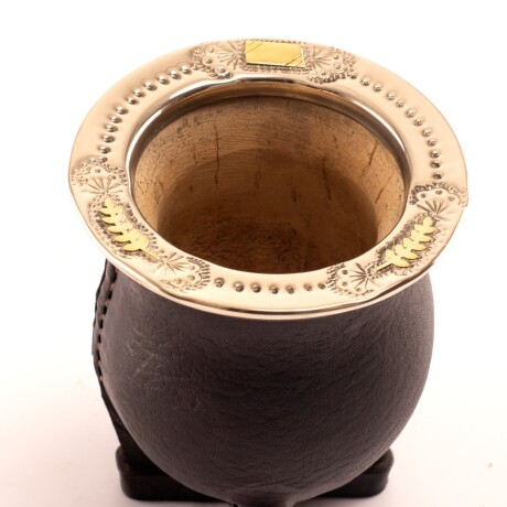 Mate de Alpaca y Bronce H1