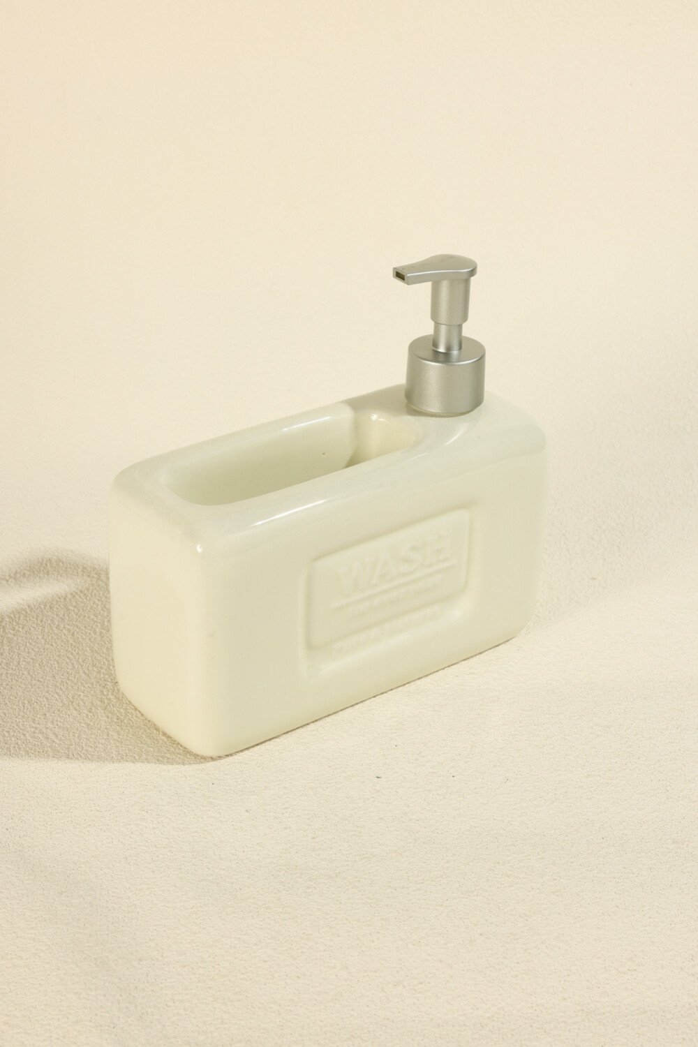 Dispensador Para Jabón Y Esponja Color Unico