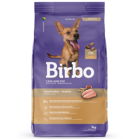 BIRBO PERRO ADULTO TRADICIONAL 1KG Birbo Perro Adulto Tradicional 1kg