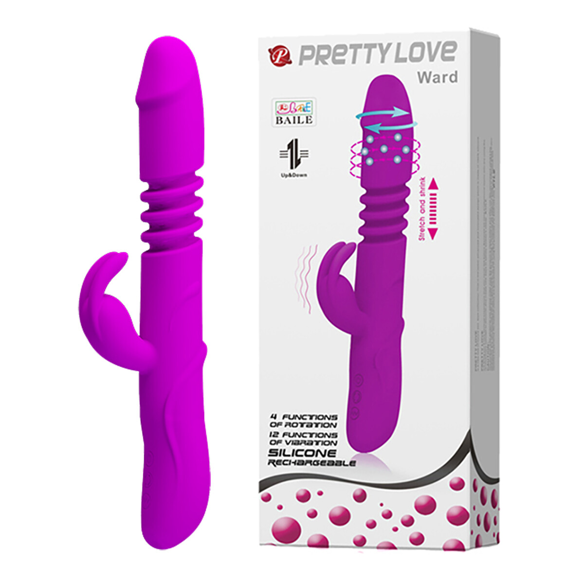 Vibrador Rotador Ward Pretty Love 