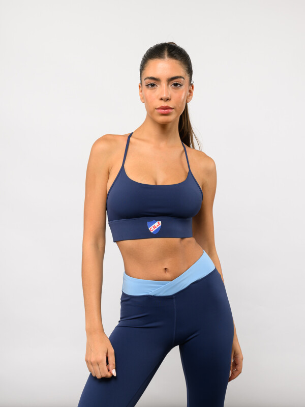 Top Nova Nacional Mujer Azul Marino