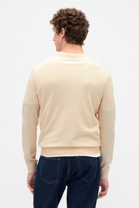 Buzo Cashsoft Hombre Cream