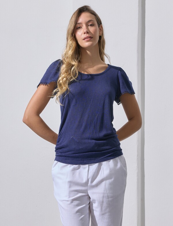 Remera Frunces AZUL