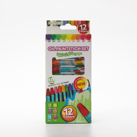 SET DE BARRAS DE PINTURA AL ÓLEO (12 COLORES) SET DE BARRAS DE PINTURA AL ÓLEO (12 COLORES)