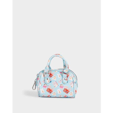 Monedero Formato Cartera Azul Celeste