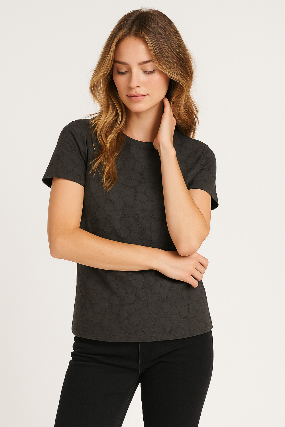 Remera Fylo Gris Oscuro