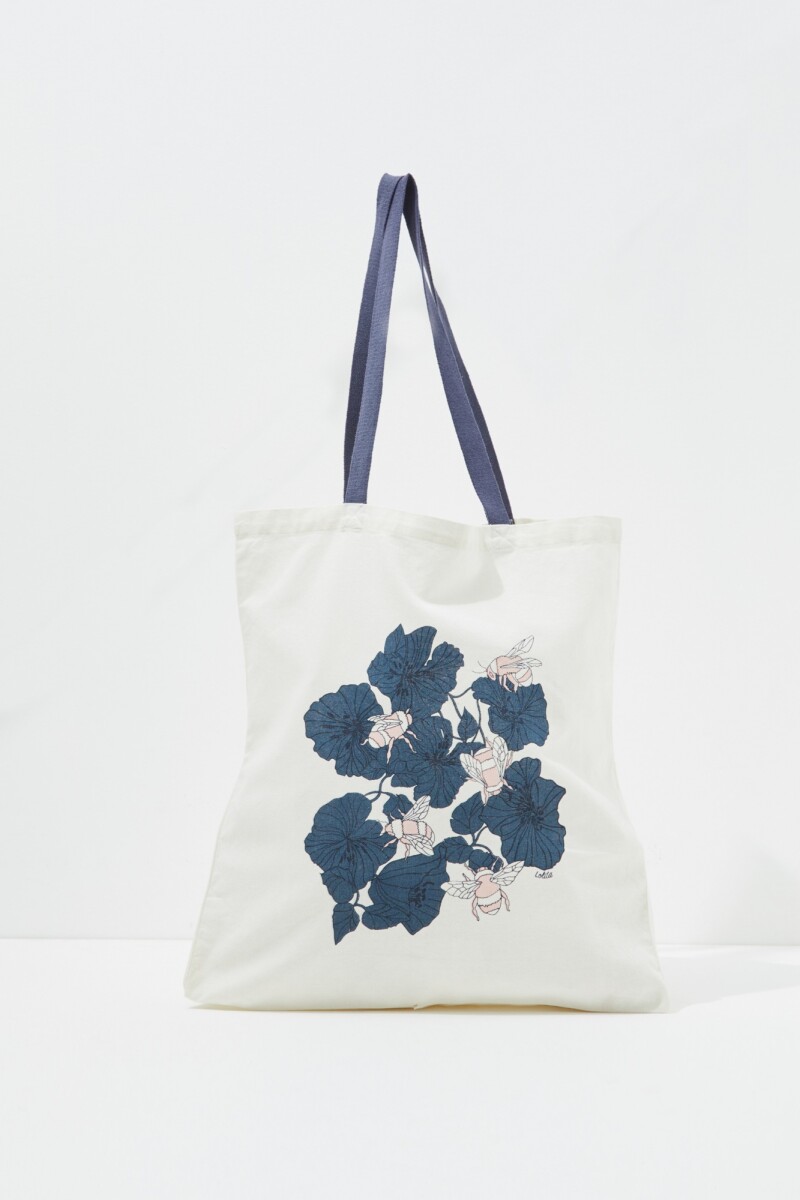 Bolso estampado crudo