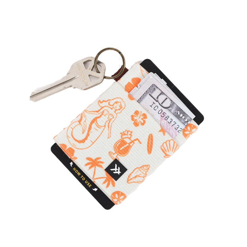 Billetera Thread Elastic Wallet - Naranja Billetera Thread Elastic Wallet - Naranja