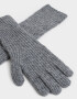 Guantes Varios Romántico Guantes Tejidos Largos - Gris Claro