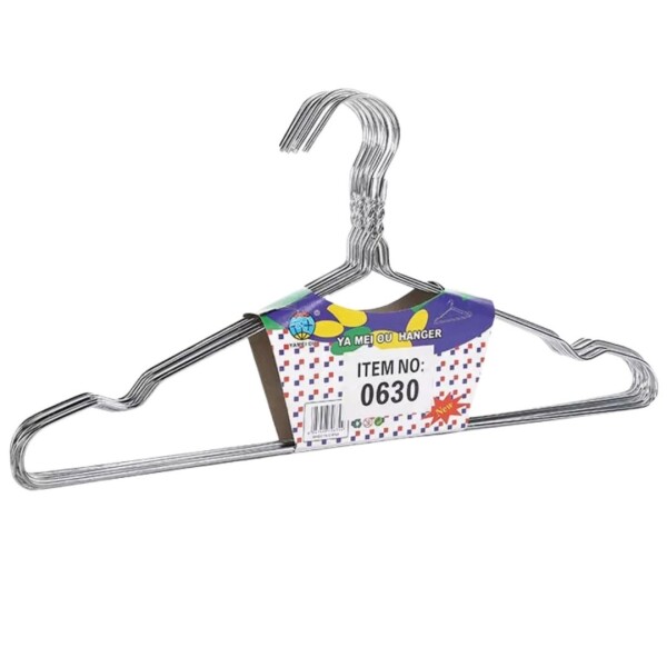 PERCHA INOXYAMEI OUHANGER SET x10 PERCHA INOXYAMEI OUHANGER SET x10