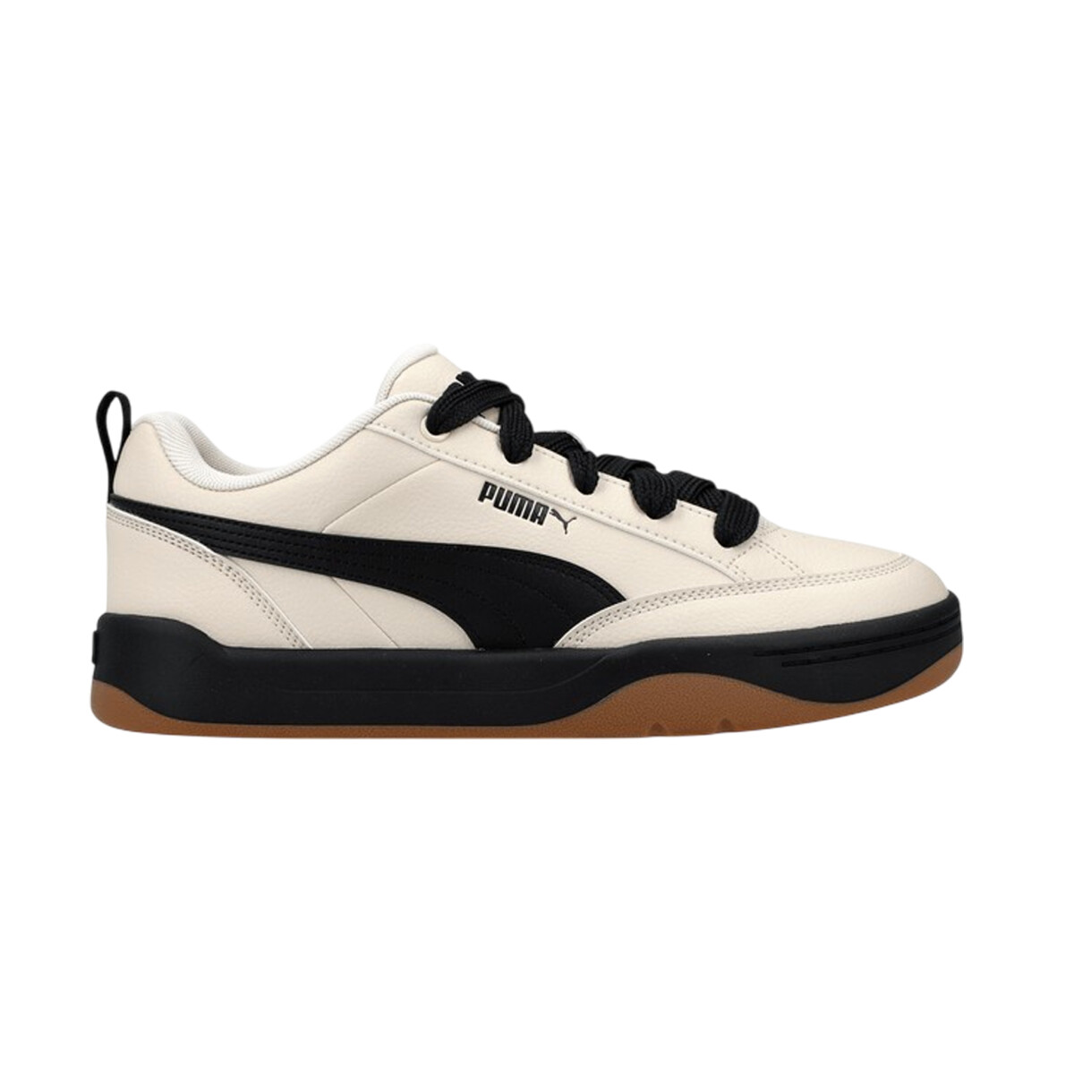 PUMA COURT CLASSIC - Beige/Black/Gum 