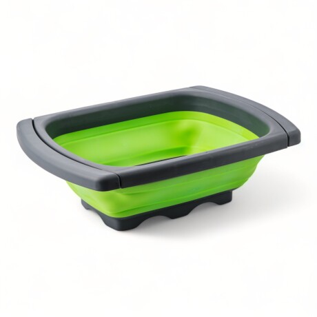 Escurridor Plegable Extensible Plastico 39*27*4,3 Cm Verde
