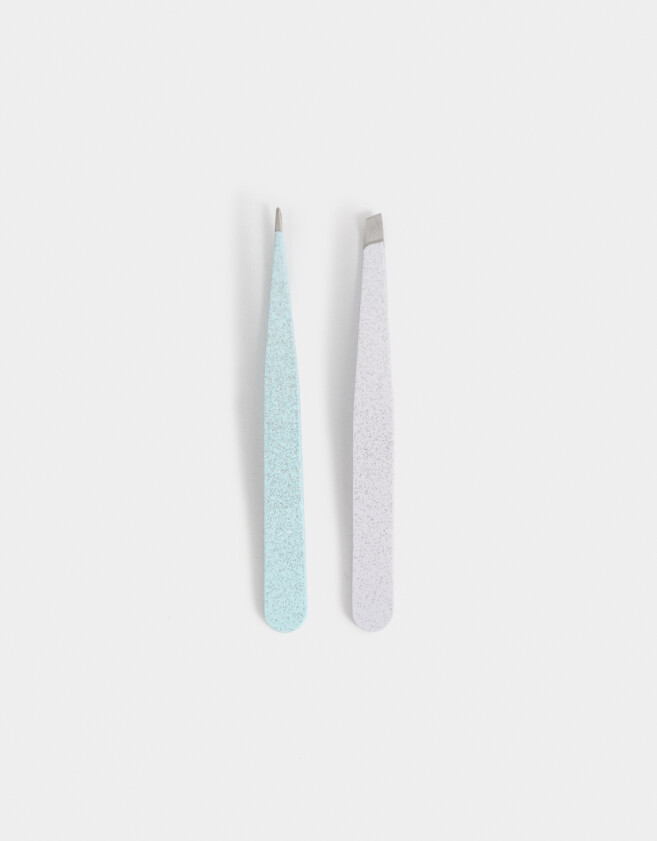 Complementos de Cosmética Set De Pinzas Para Depilar - Combinacion Bicolor