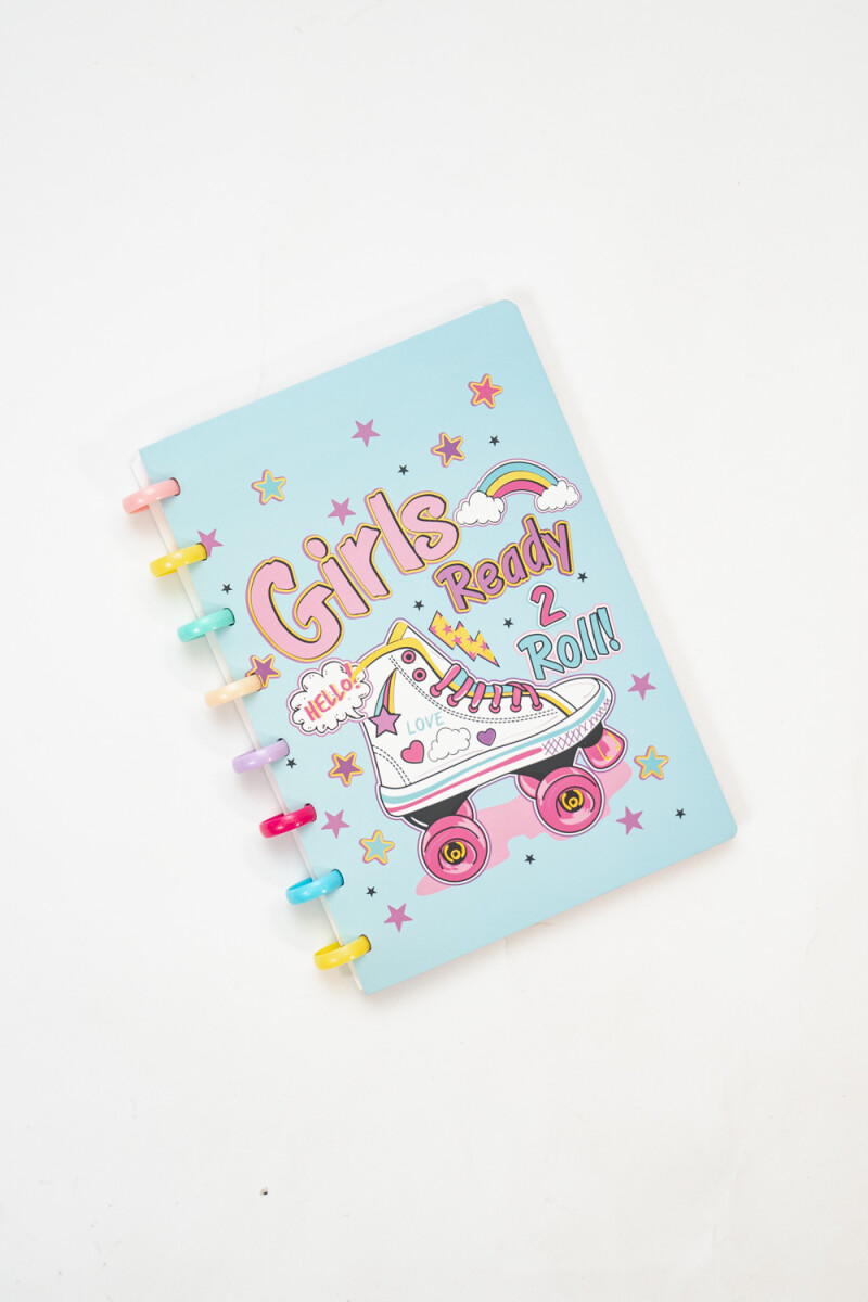 Cuaderno Girls, A5 - Estampado 4 