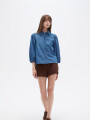 Camisa Tivran Azul Medio