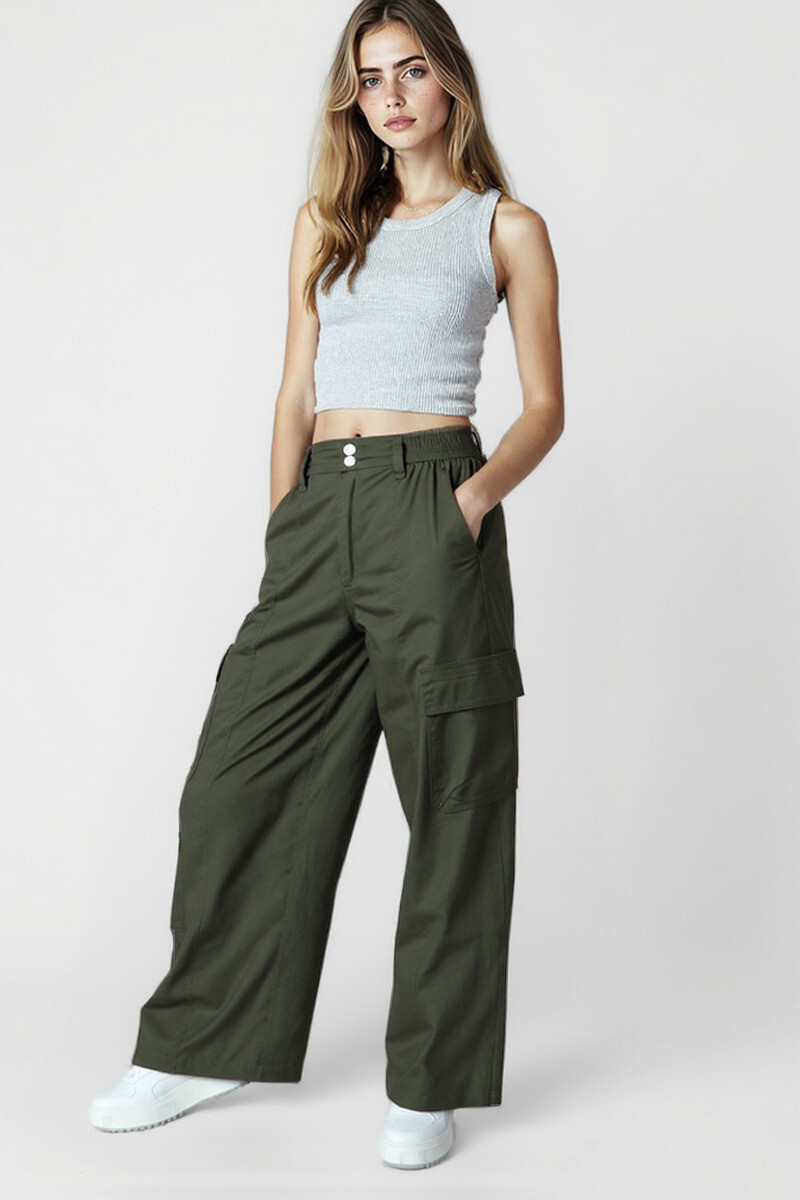 Pantalón Morgan Verde