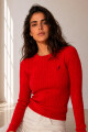 SWEATER OCHOS ROJO