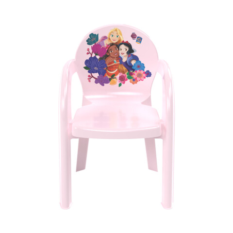Silla Plástica Infantil PVC Princesas Disney U