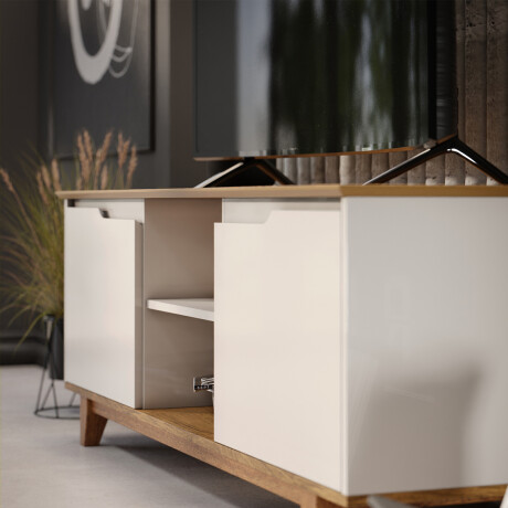 RACK APARADOR PARA TV O AUDIO 2 PUERTAS BASE EN MADERA MACIZA RACK APARADOR PARA TV O AUDIO 2 PUERTAS BASE EN MADERA MACIZA