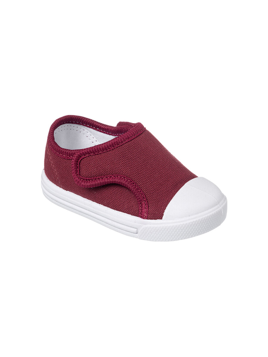 Tenis Con Un Velcro - Bordo 
