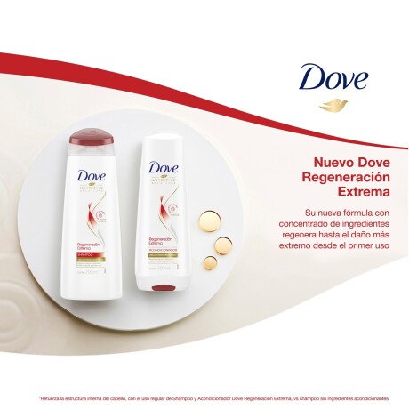 Shampoo Dove Regeneración Extrema 200 ml Shampoo Dove Regeneración Extrema 200 ml