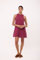 VESTIDO ANANA SHORT Morado