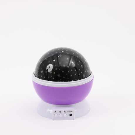 LAMPARA VELADORA GIRATORIA PROYECTOR LED ESTRELLAS USB VIOLETA LAMPARA VELADORA GIRATORIA PROYECTOR LED ESTRELLAS USB VIOLETA