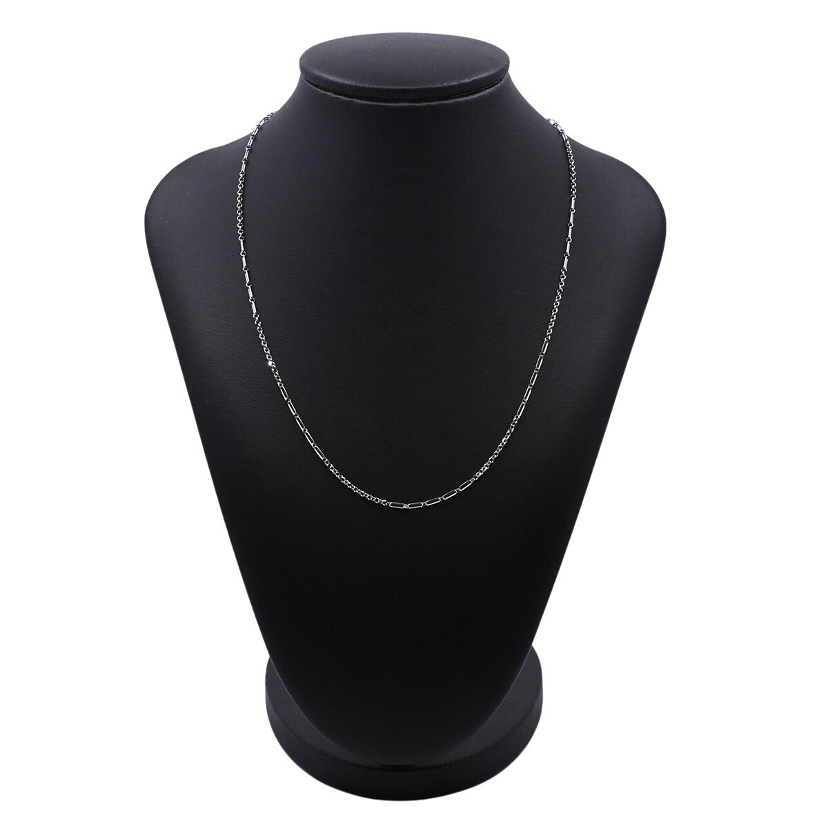 Cadena oro 18k blanco. 